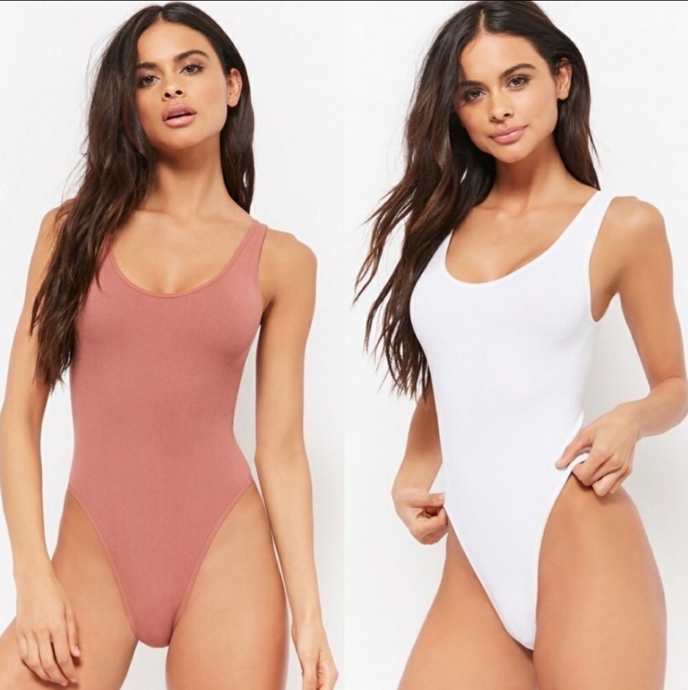 BOGO🔥LAST 2! Seamless Bodysuit in Taupe